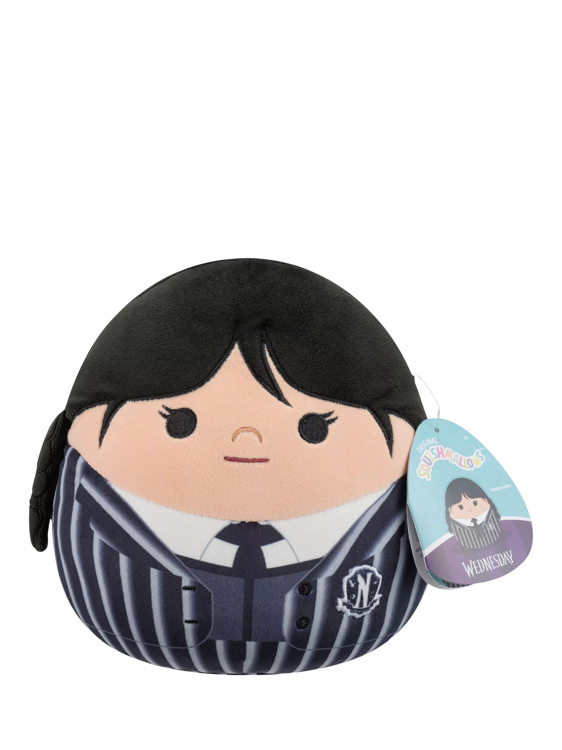 Squishmallows Wednesday in Uniform plush 8 inch, UK version