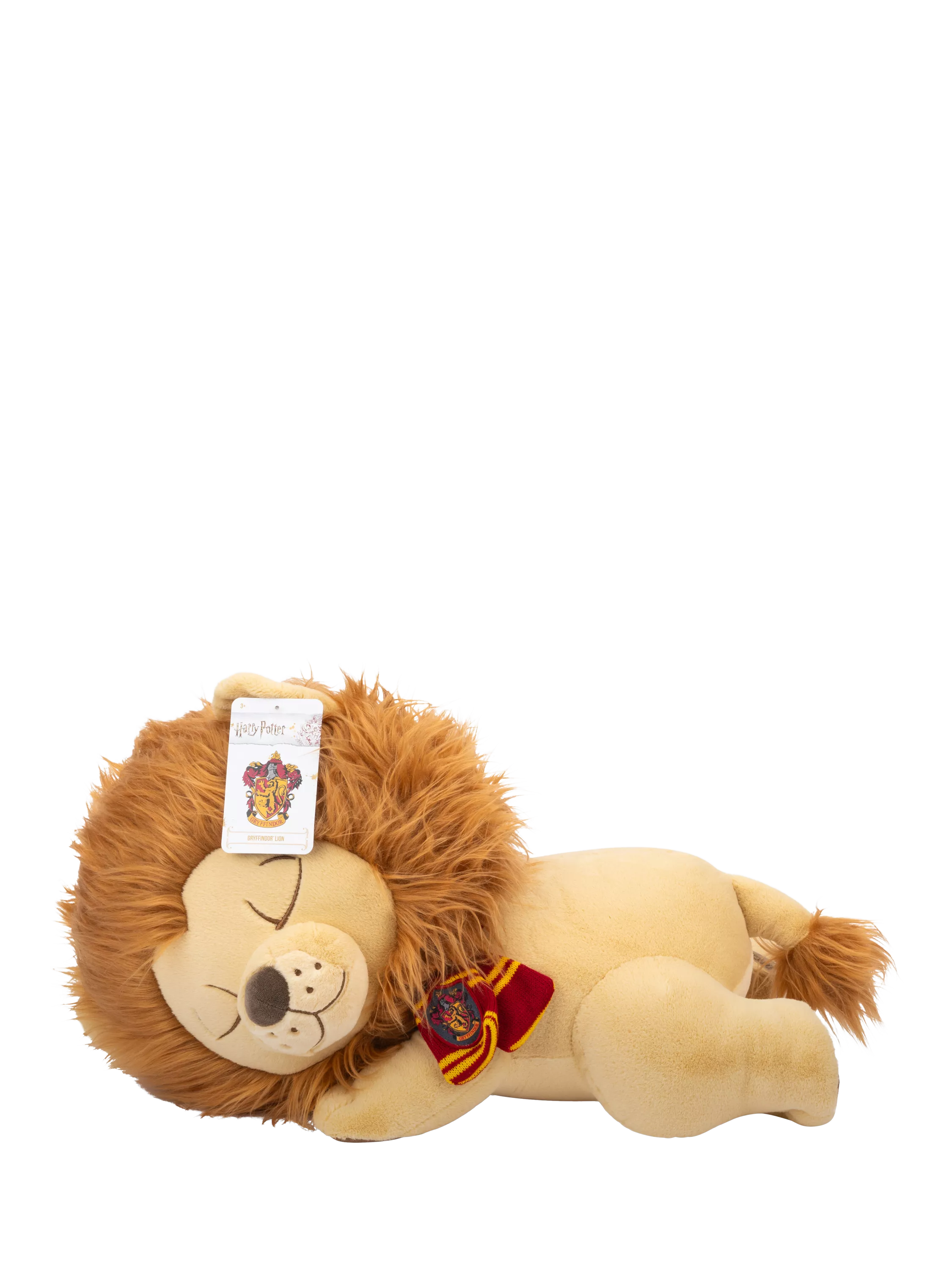 Harry Potter Gryffindor Lion sleeping plush 18 inch, UK version