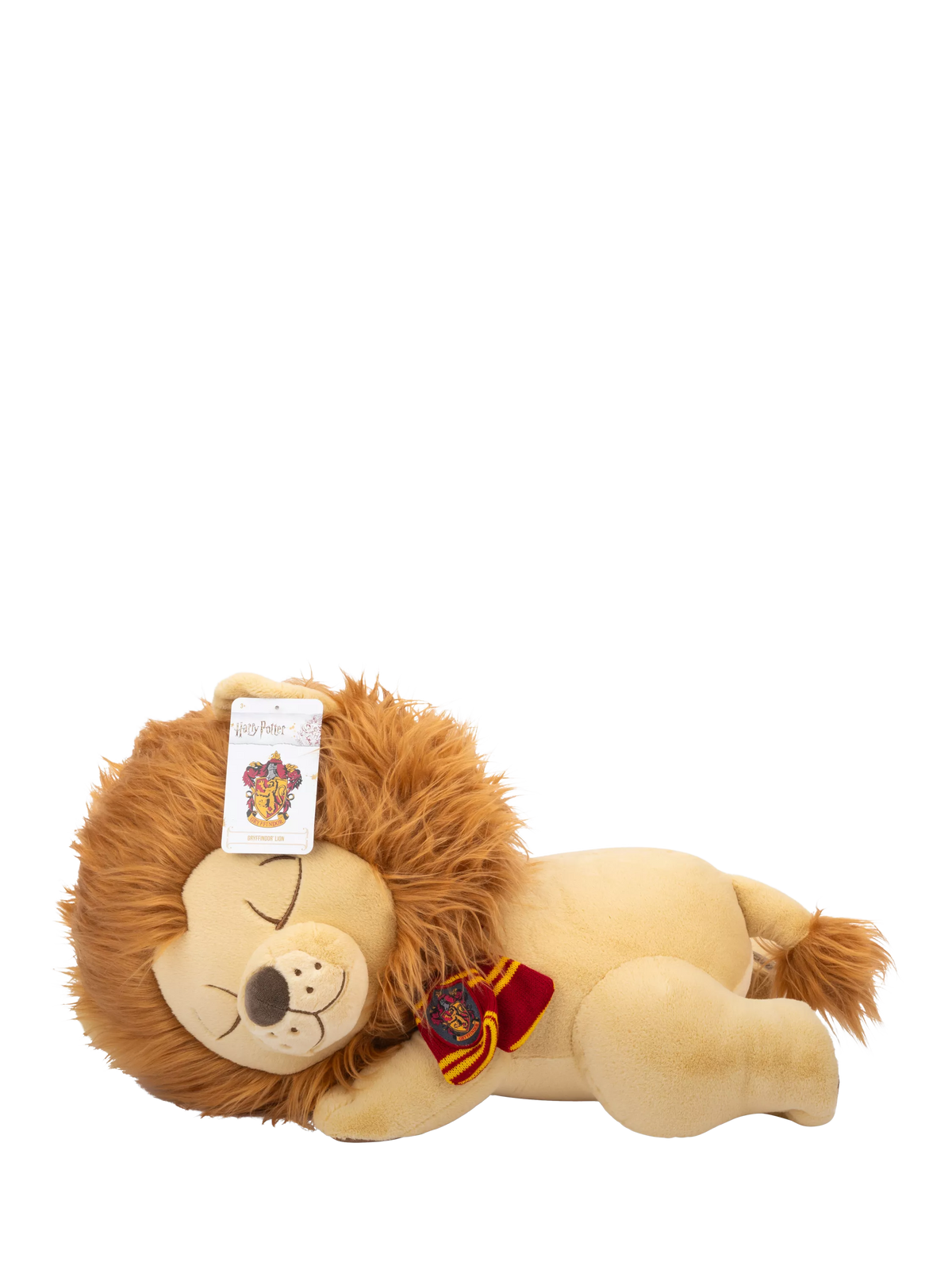 Harry Potter Gryffindor Lion sleeping plush 18 inch, UK version