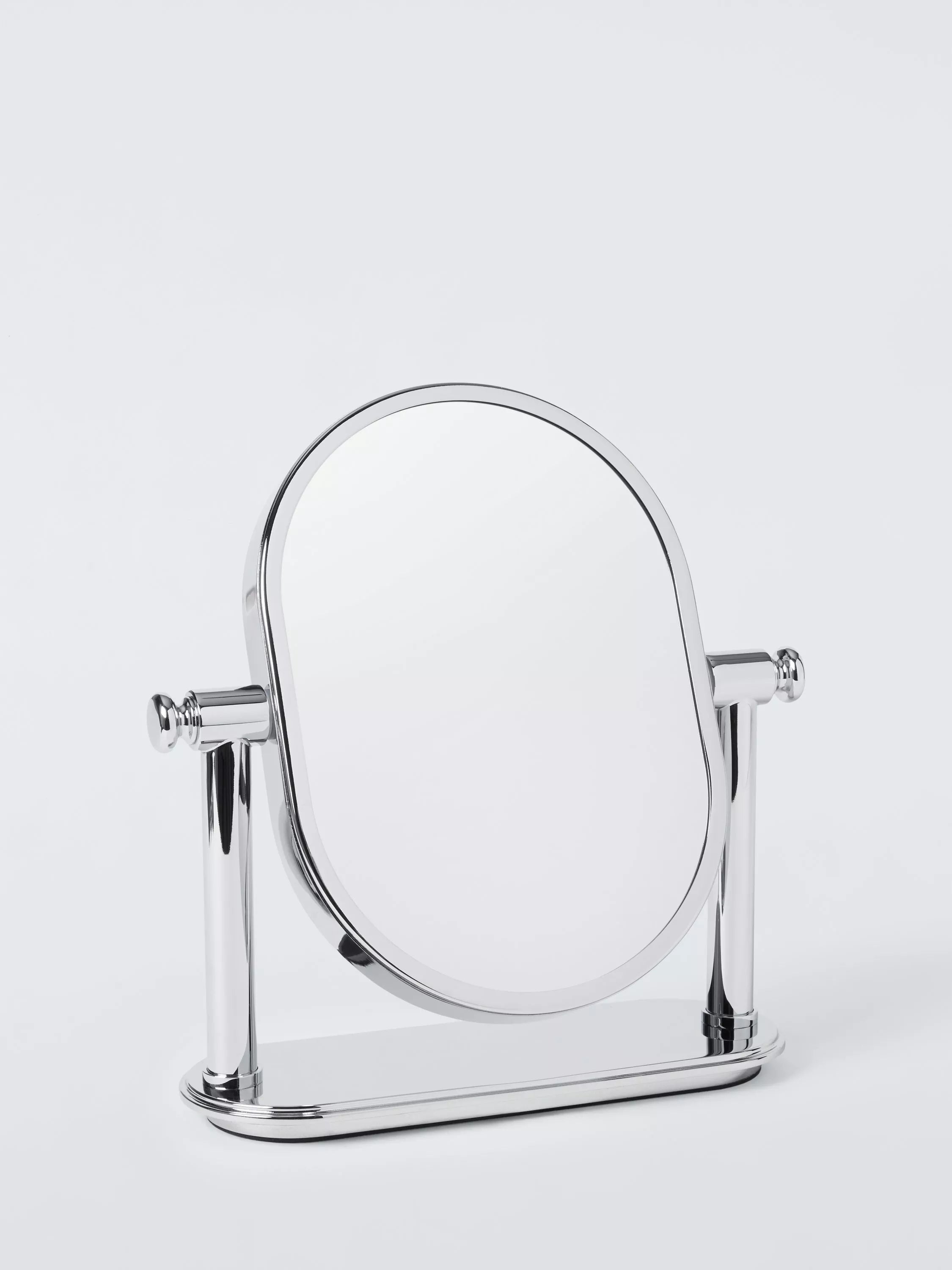 John Lewis Heritage freestanding oval mirror in chrome, UK version
