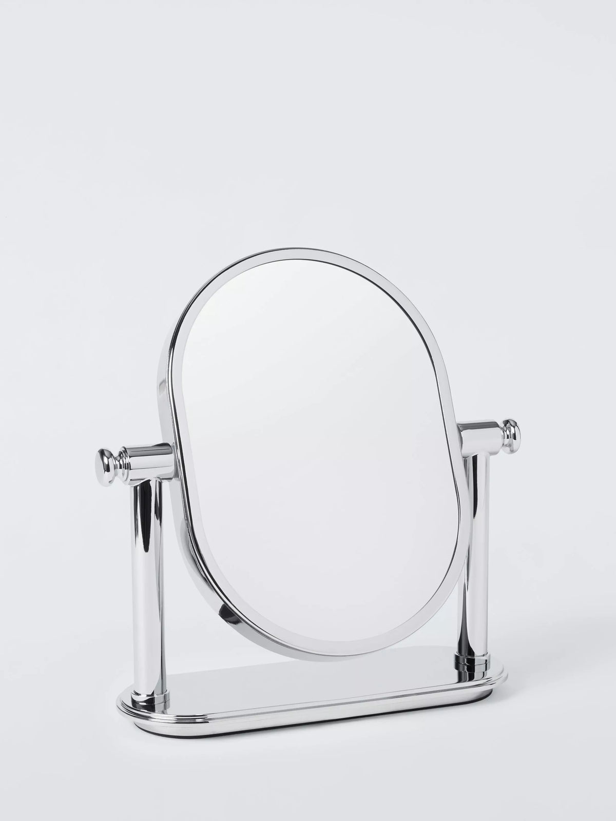 John Lewis Heritage freestanding oval mirror in chrome, UK version
