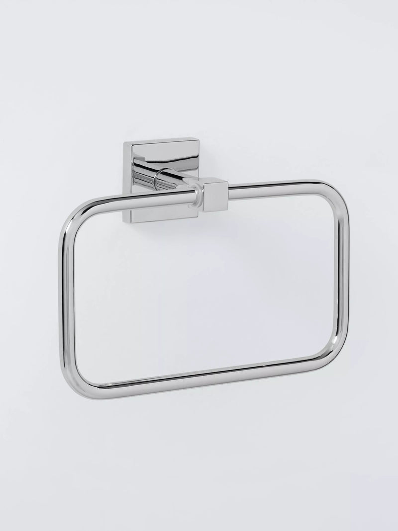 John Lewis Prism towel ring chrome, UK version