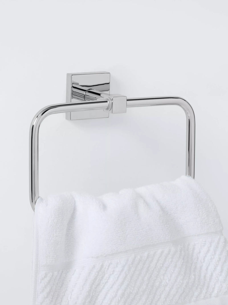 John Lewis Prism towel ring chrome, UK version