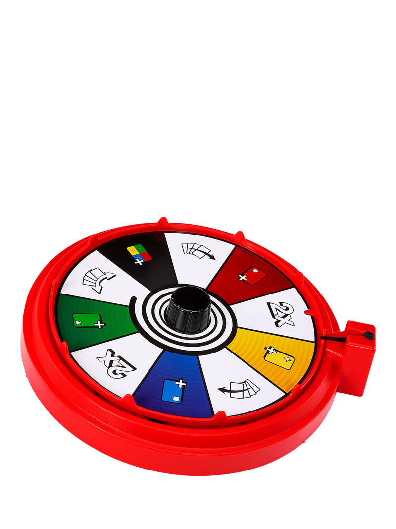 Mattel UNO Spin card game - British product