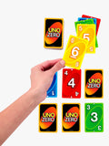 Mattel UNO Zero card game for 2 to 8 players, UK version