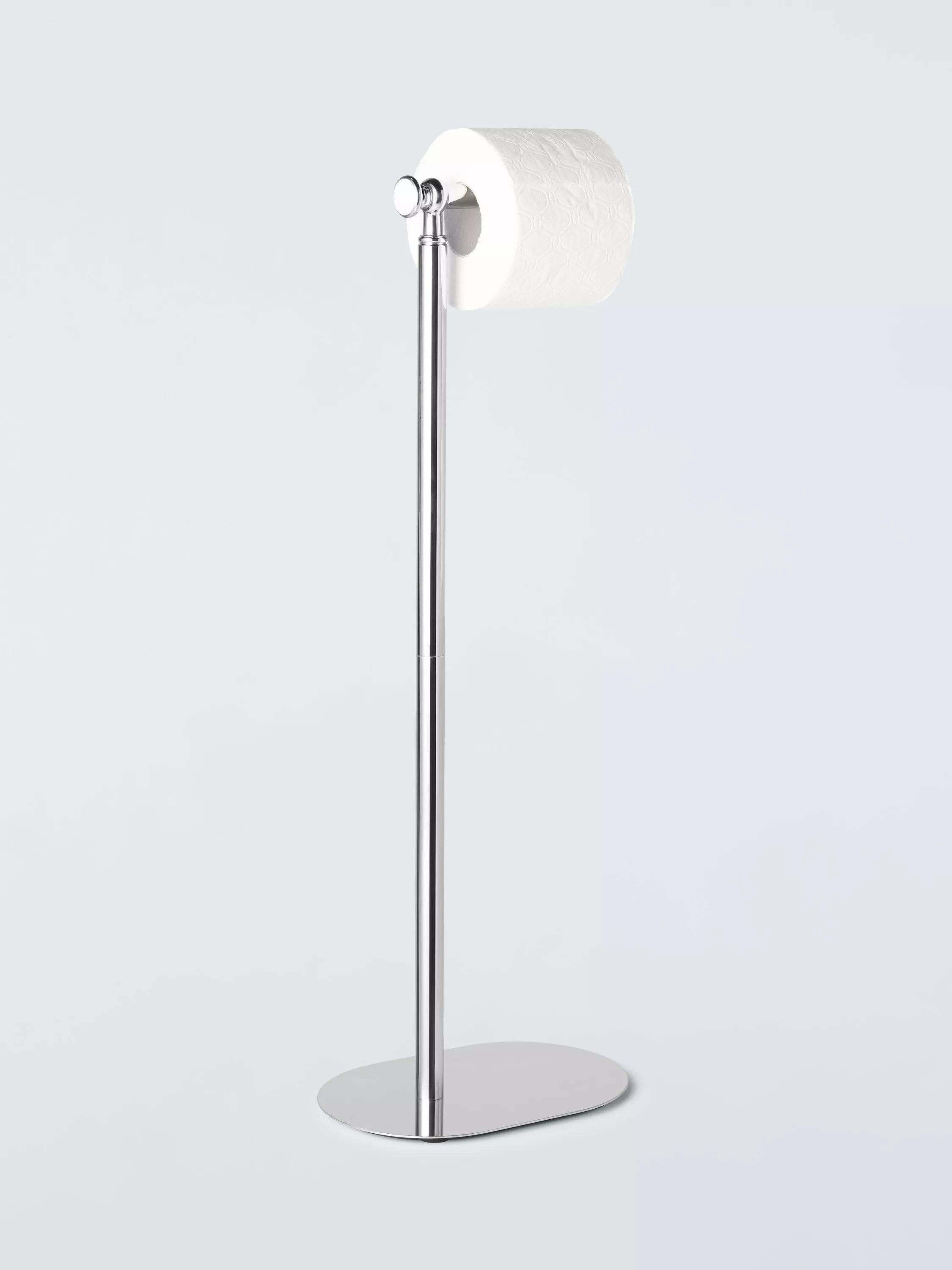 John Lewis Legacy Toilet Butler white chrome freestanding - British product