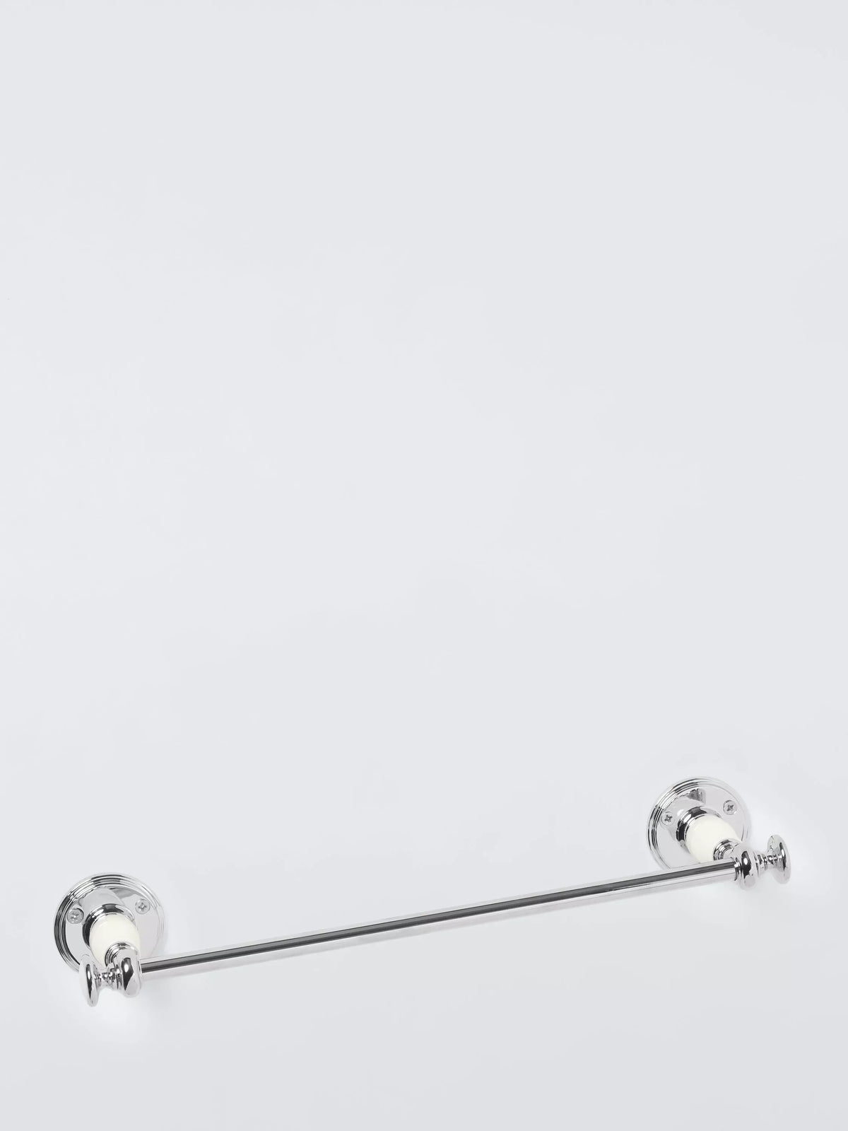 John Lewis Legacy towel rail White/Chrome L32cm - British product