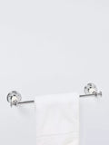 John Lewis Legacy towel rail White/Chrome L32cm - British product