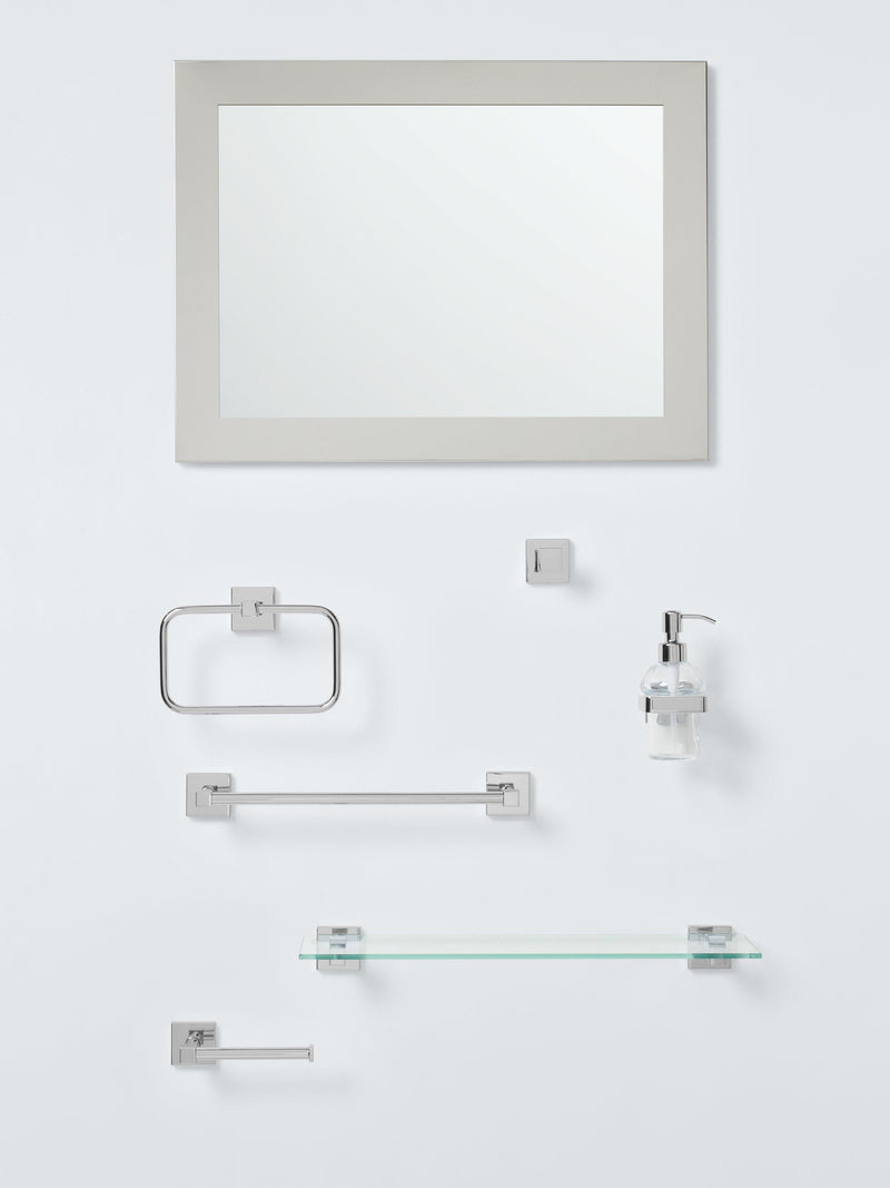 John Lewis Prism chrome robe hook 50x55mm - British product