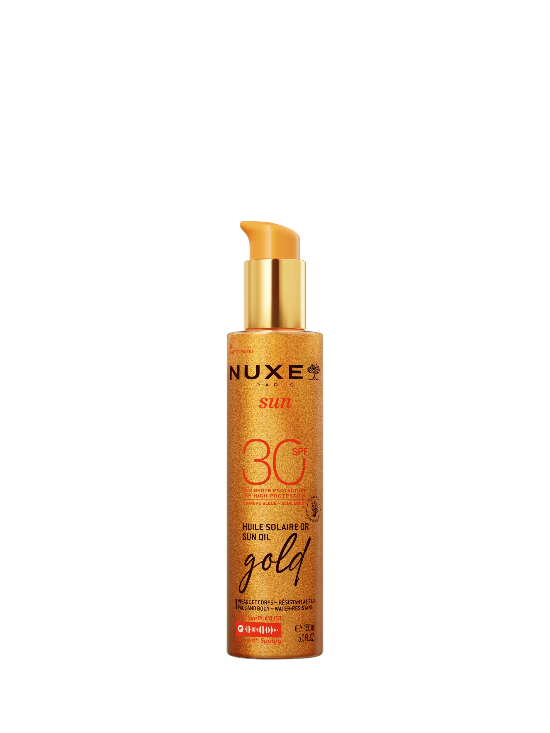 NUXE Sun Oil Gold High Protection SPF 30, 150ml
