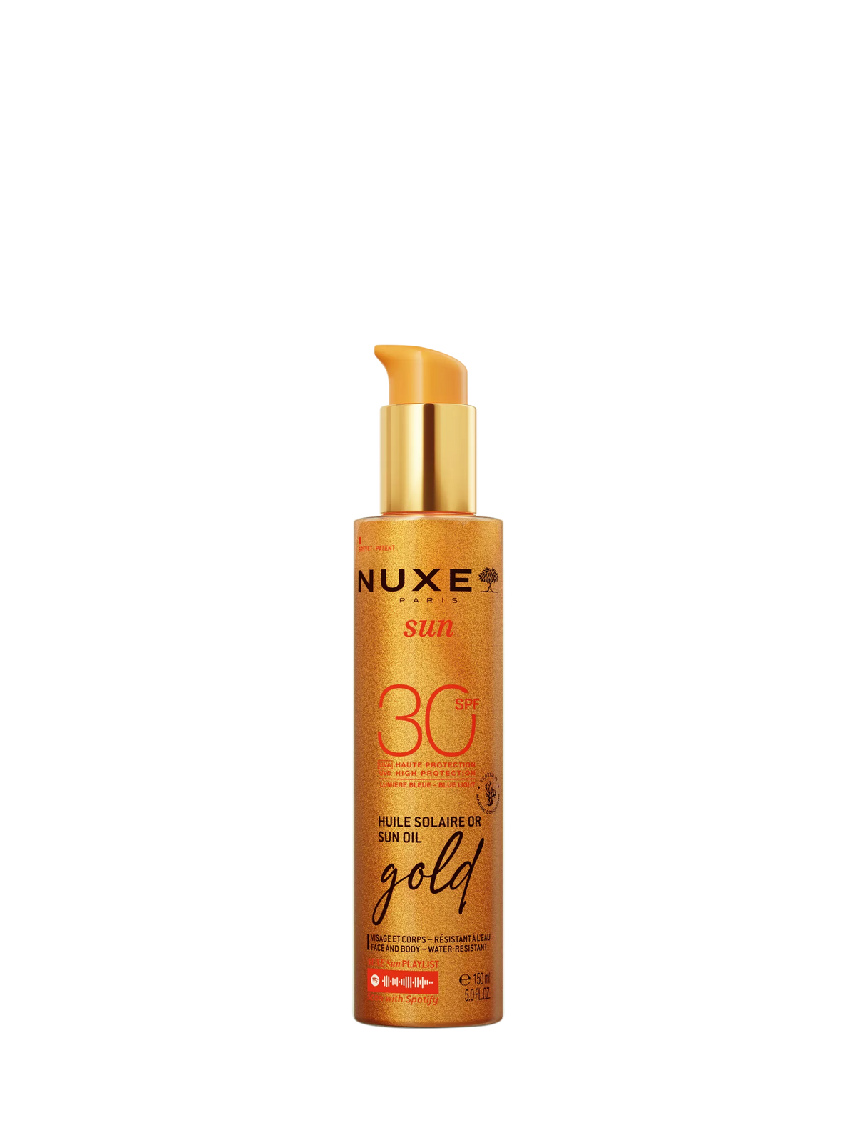 NUXE Sun Oil Gold High Protection SPF 30, 150ml