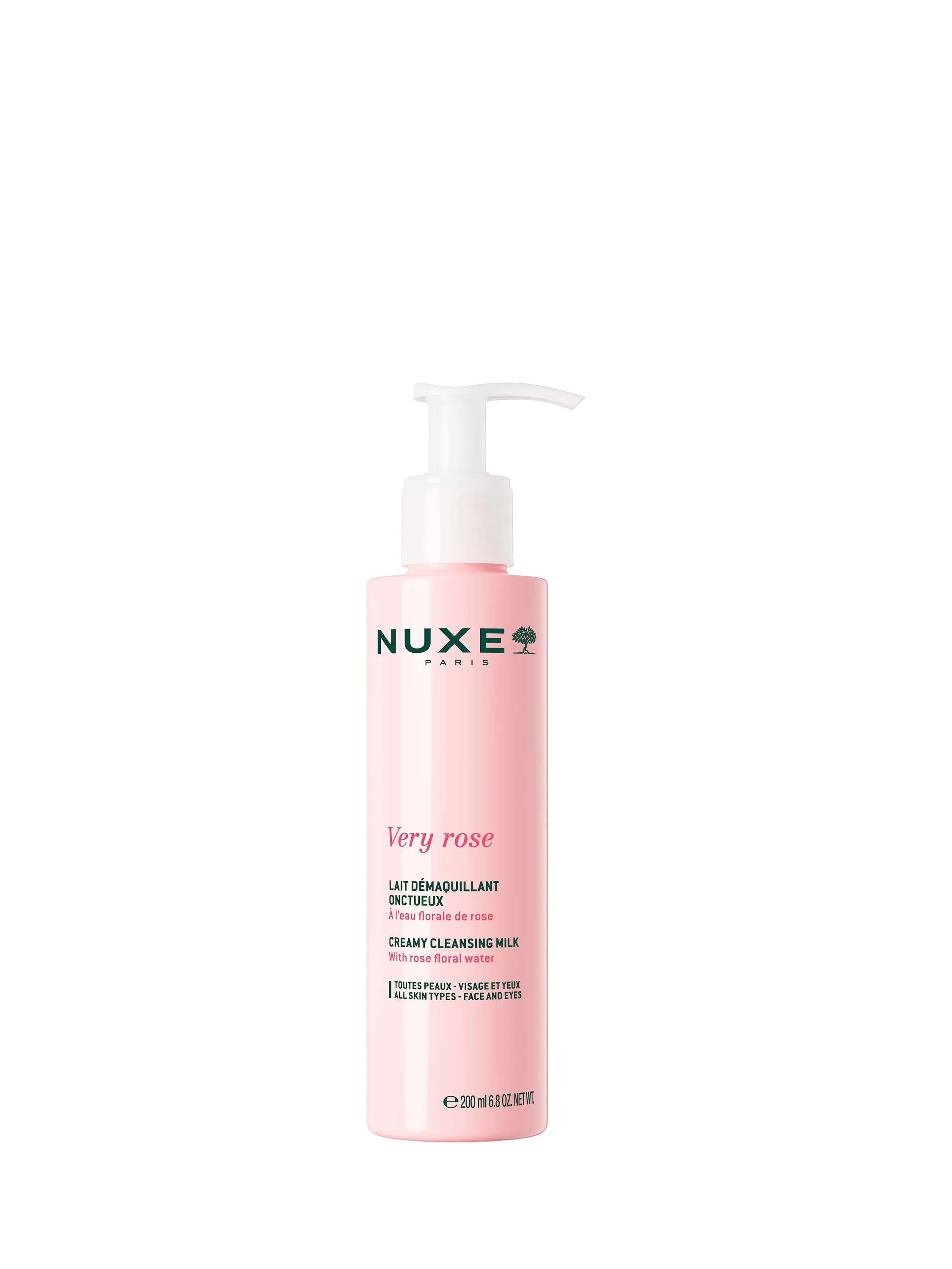 NUXE Very Rose creamy cleansing milk 200ml - British product