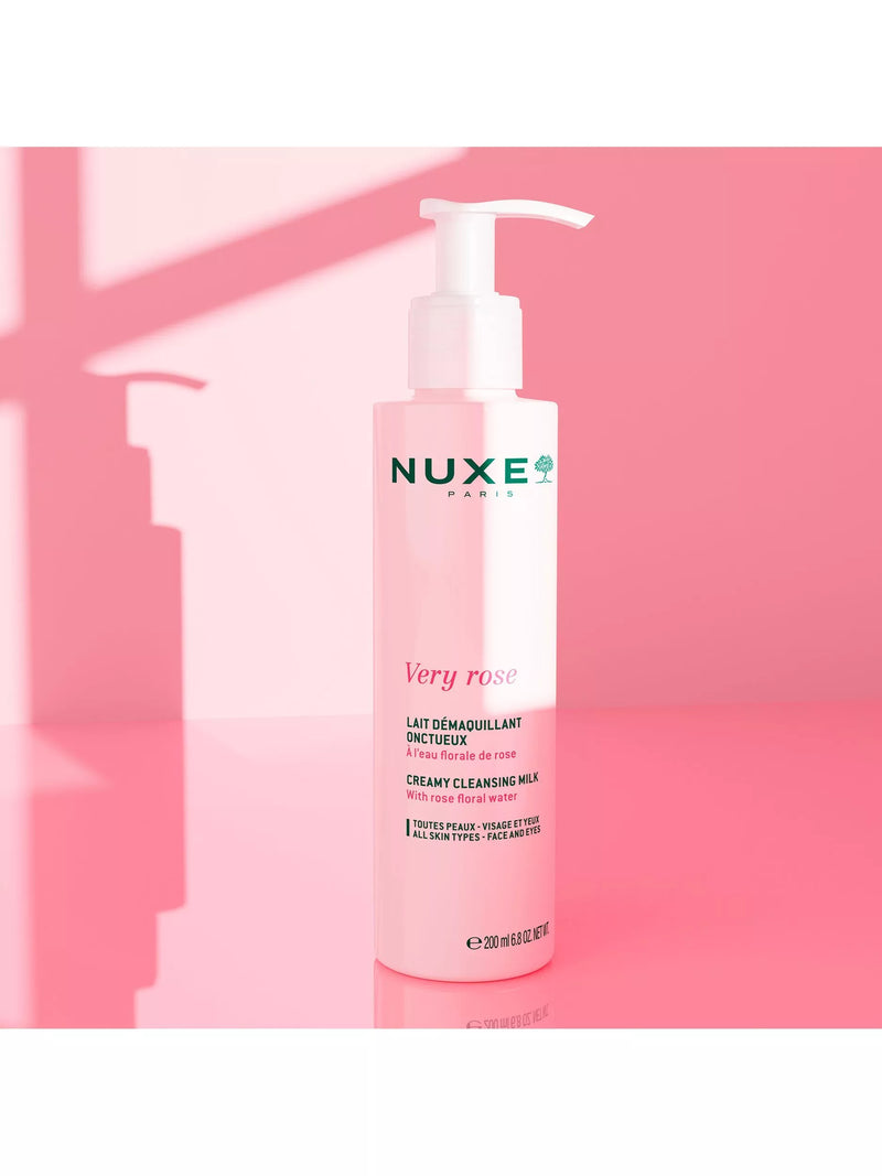 NUXE Very Rose creamy cleansing milk 200ml - British product