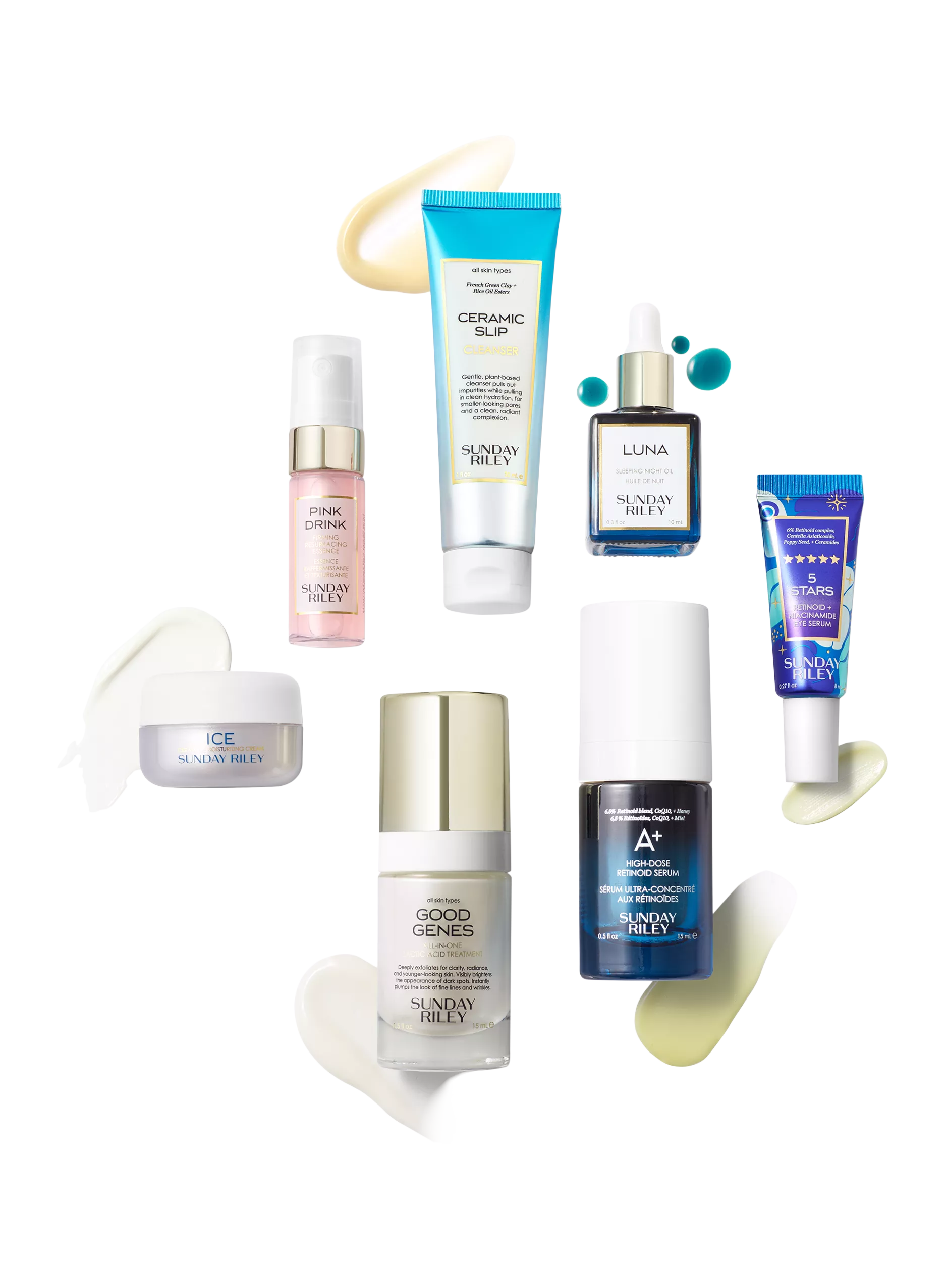 Sunday Riley evening routine gift set - British product
