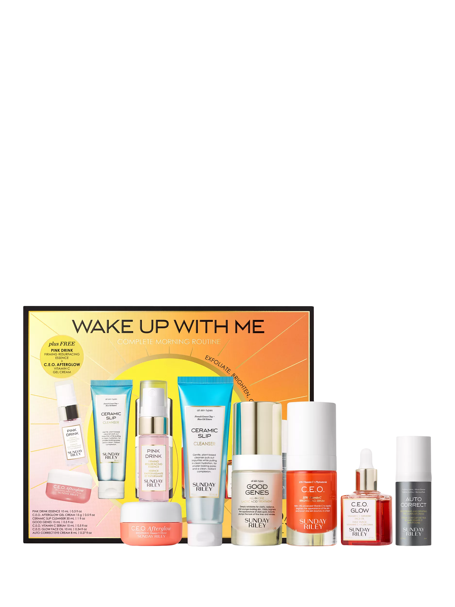 Sunday Riley Complete Morning Routine Gift Set - British product