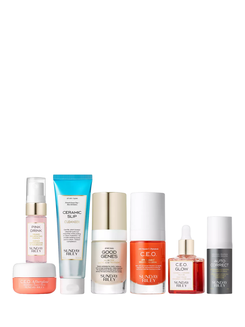 Sunday Riley Complete Morning Routine Gift Set - British product