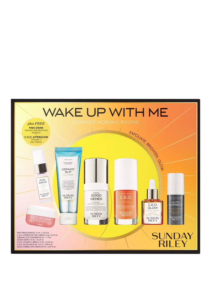 Sunday Riley Complete Morning Routine Gift Set - British product