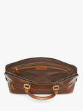 Aspinal of London Connaught Folio full-grain leather briefcase (British brand)