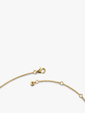 Monica Vinader Odyssey Pebbled Bracelet gold vermeil aquamarine (British brand)