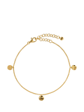 Monica Vinader gold chain bracelet adjustable 15-19cm, UK version