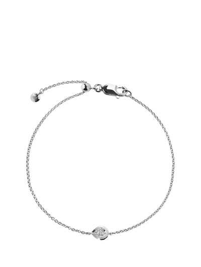 John Lewis Monica Vinader Pear Chain Bracelet Silver- Buy online at McGrocer