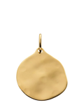 Monica Vinader gold round pendant - British product