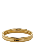 Monica Vinader MV Siren Muse Stacked Ring, Gold