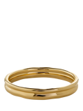 Monica Vinader MV Siren Muse Stacked Ring, Gold