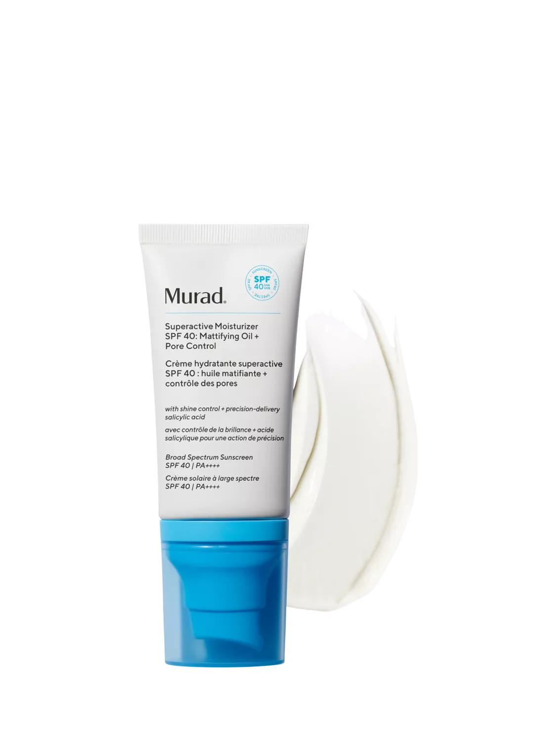 Murad Superactive Moisturiser SPF 40 50ml, imported from the UK