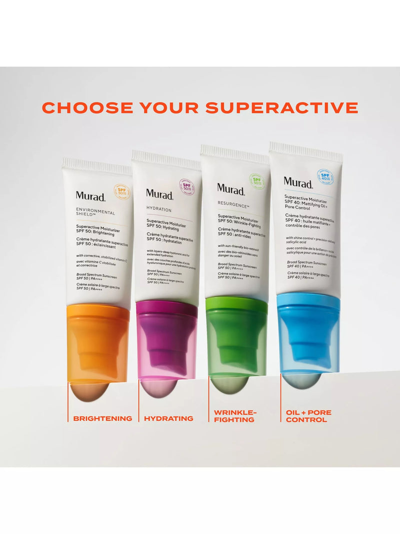 Murad Superactive Moisturiser SPF 50 brightening 50ml (British brand)
