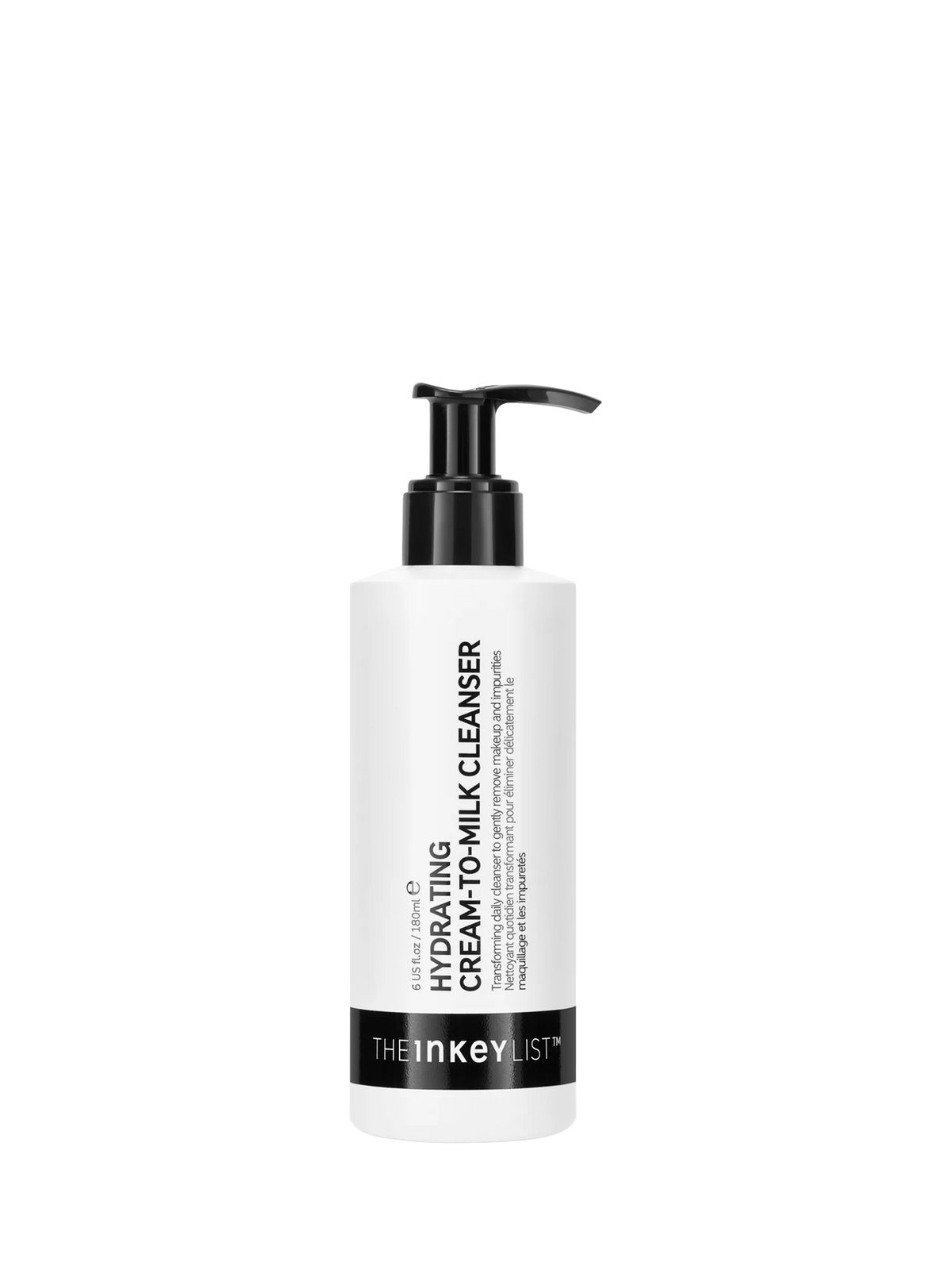 The INKEY List hydrating cream-to-milk cleanser 180ml, UK version