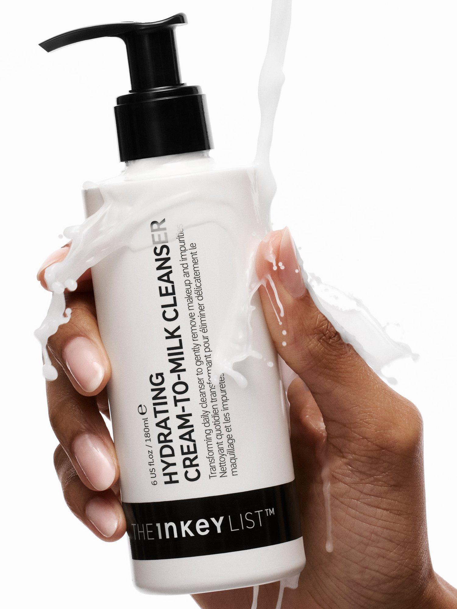 The INKEY List hydrating cream-to-milk cleanser 180ml, UK version