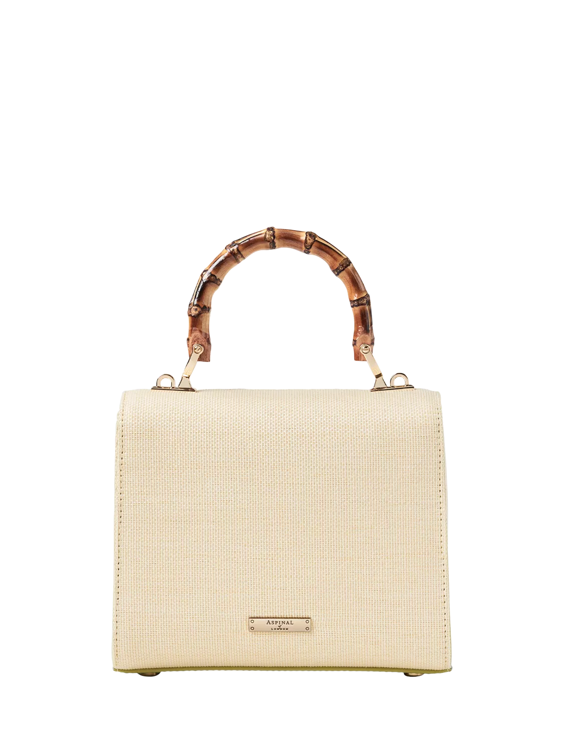Aspinal of London Mayfair Midi embroidered grab bag, imported from the UK