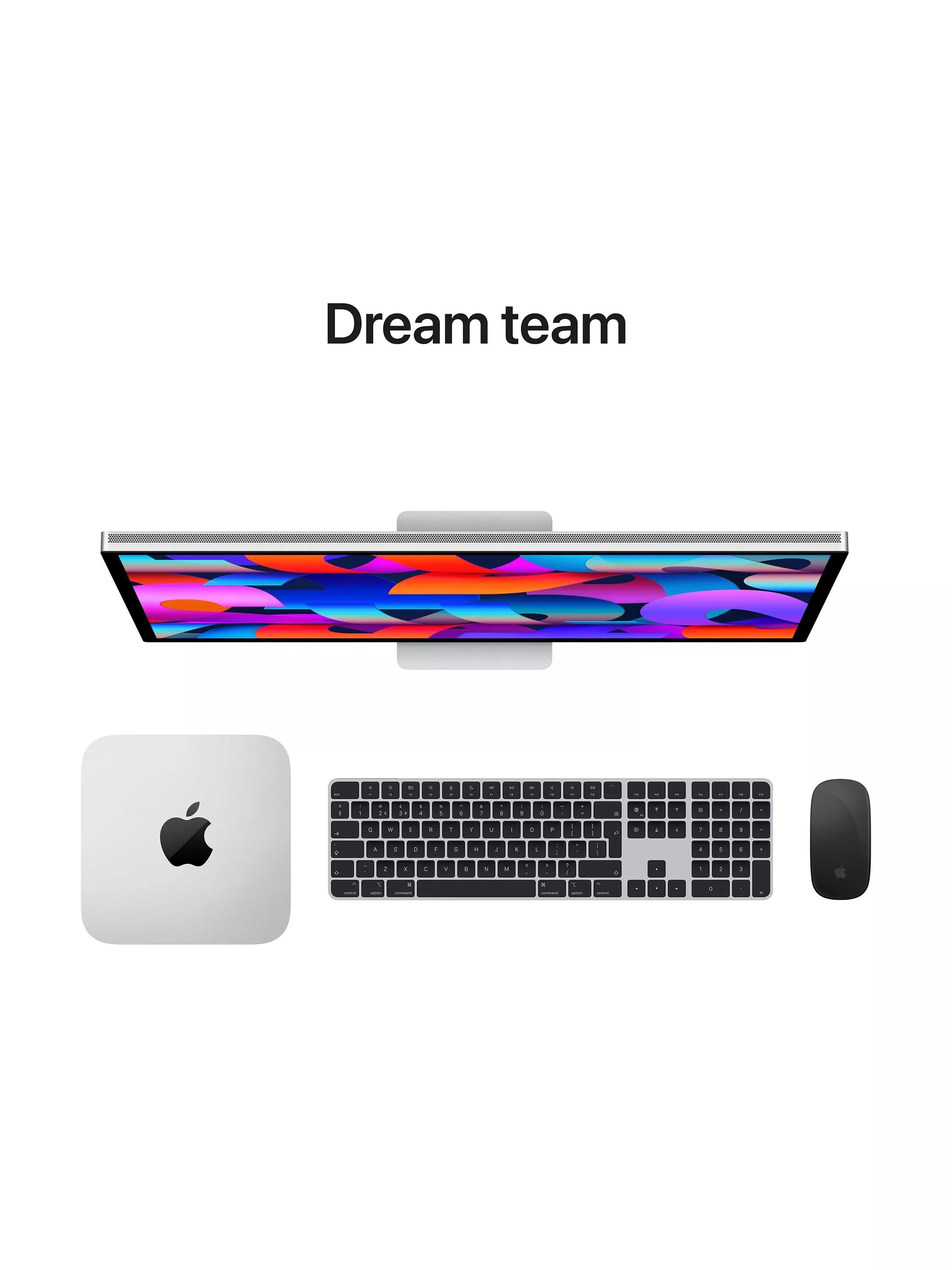 Apple Studio Display 27-inch 5K monitor with VESA mount, imported from the UK