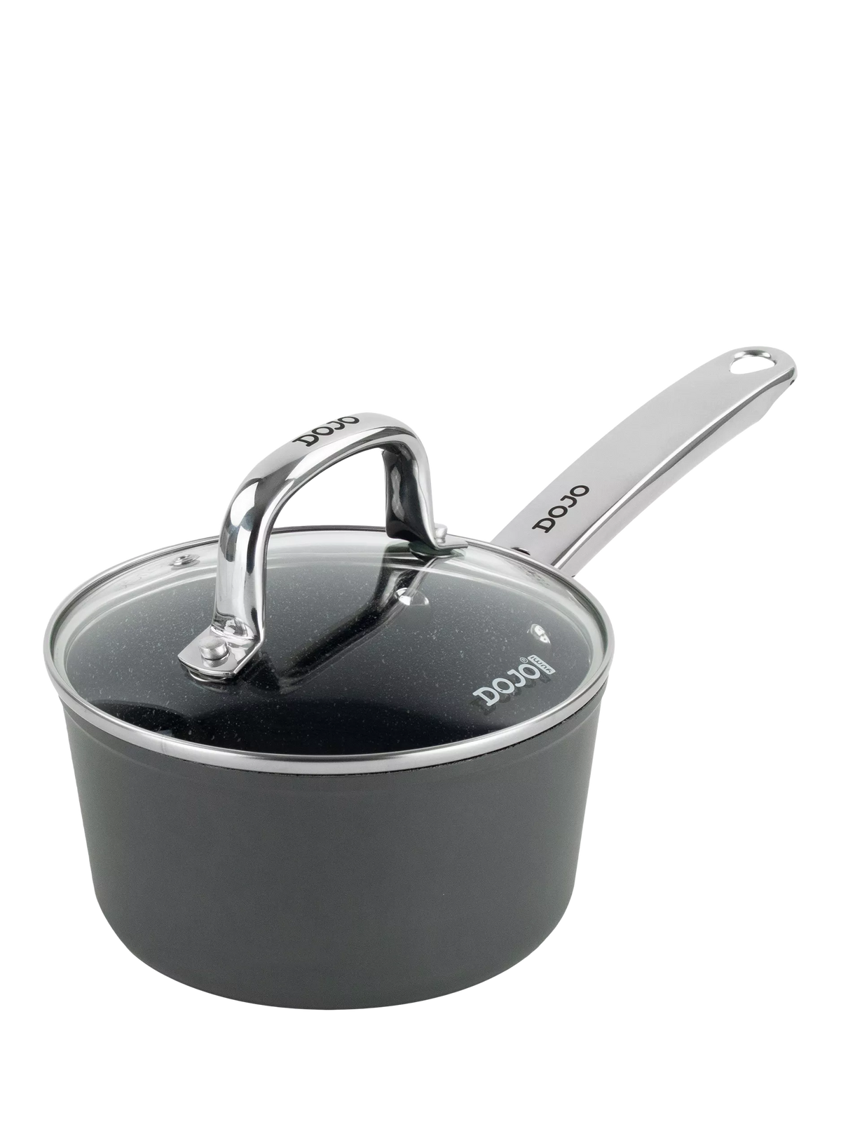 Dojo Yumi Neverstick Non-Stick Saucepan & Lid, 16cm