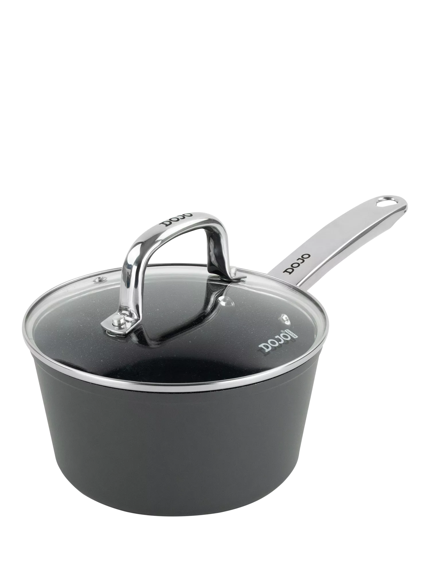 Dojo Yumi Neverstick Non-Stick Saucepan & Lid, 18cm