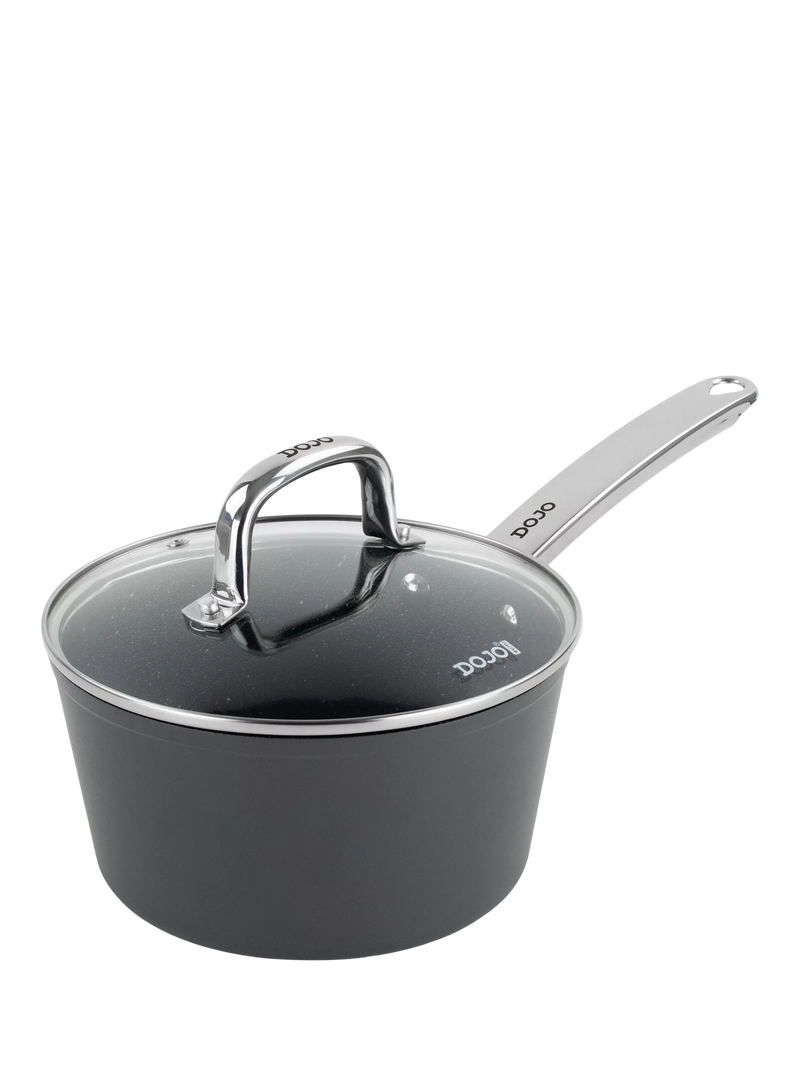 Dojo Yumi Neverstick Non-Stick Saucepan & Lid, 20cm
