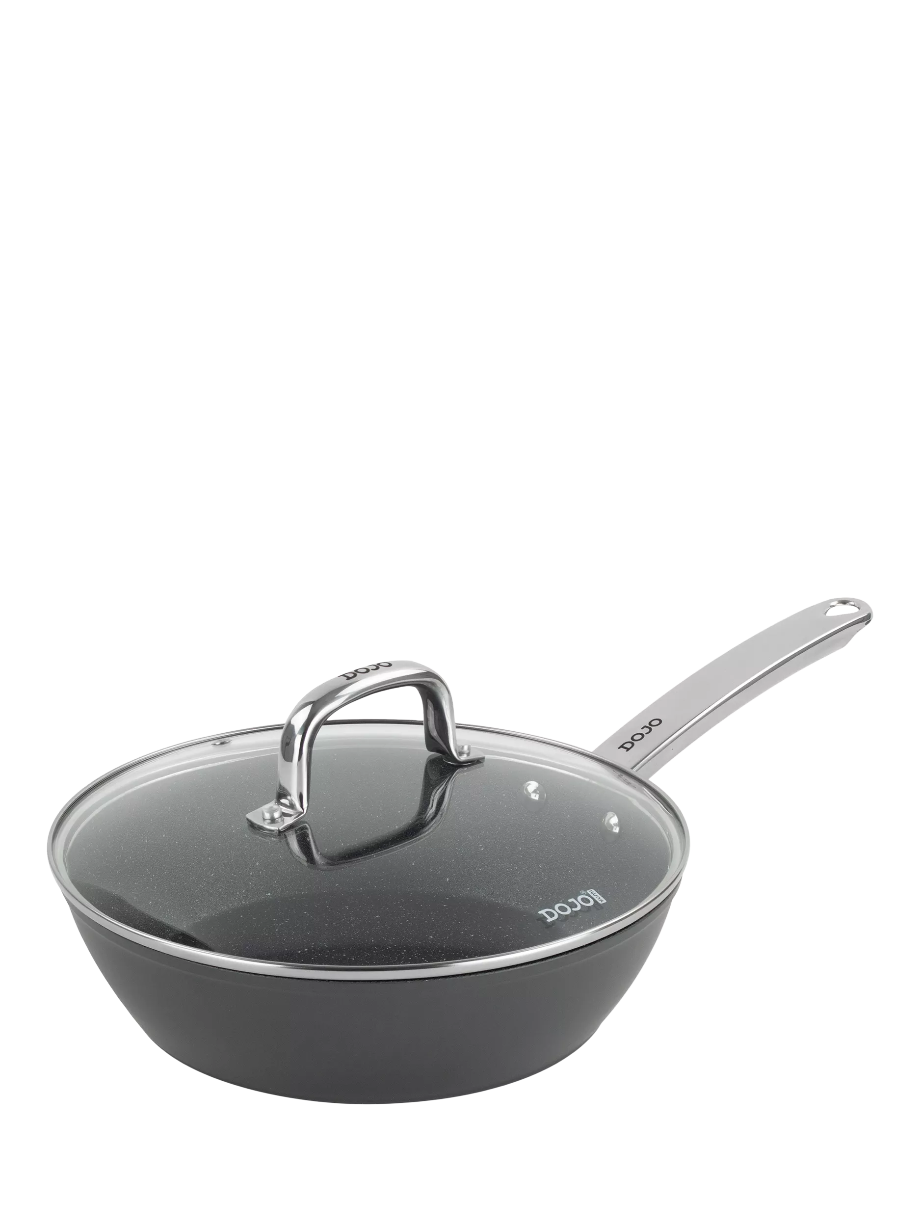 Dojo Yumi Neverstick Saute Pan with Lid 26cm - British product