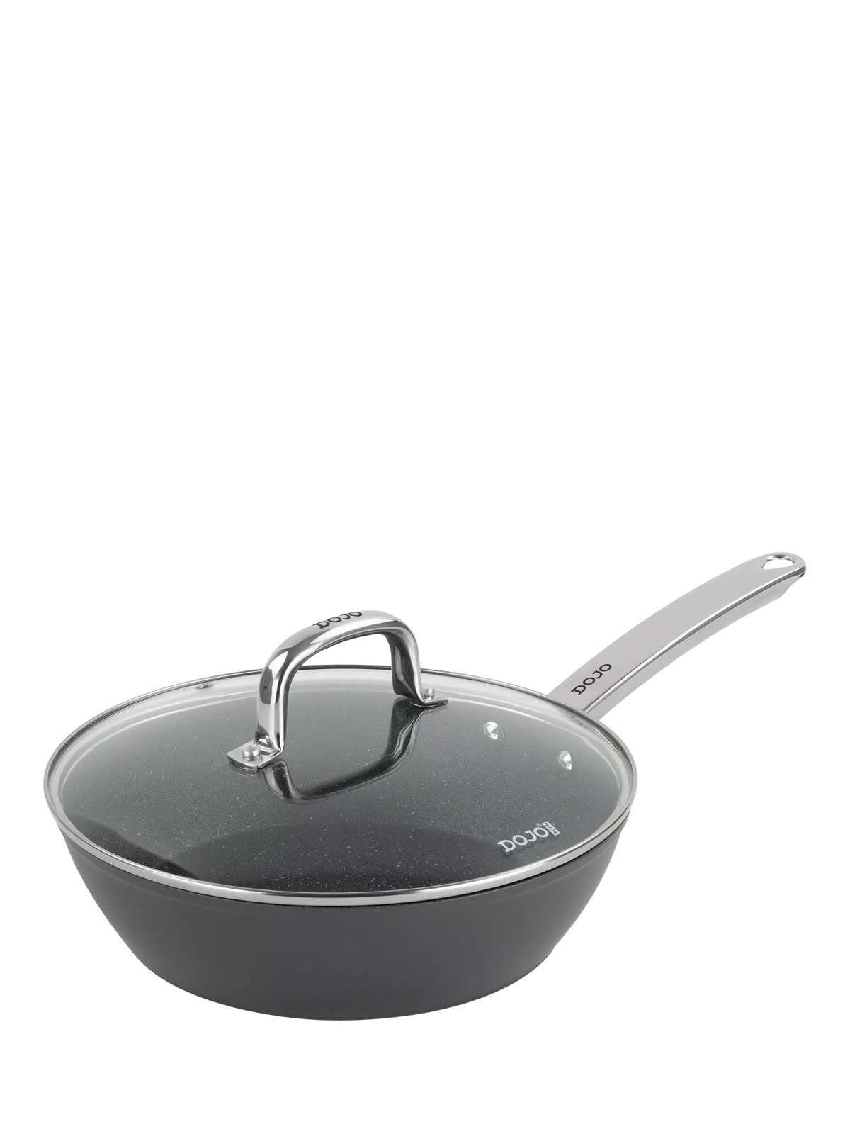 Dojo Yumi Neverstick Saute Pan with Lid 26cm - British product