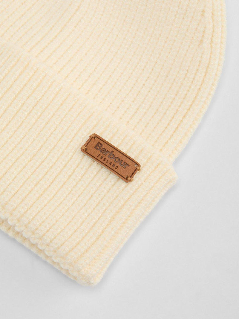 Barbour Dover beanie hat and Hailes scarf gift set (British brand)