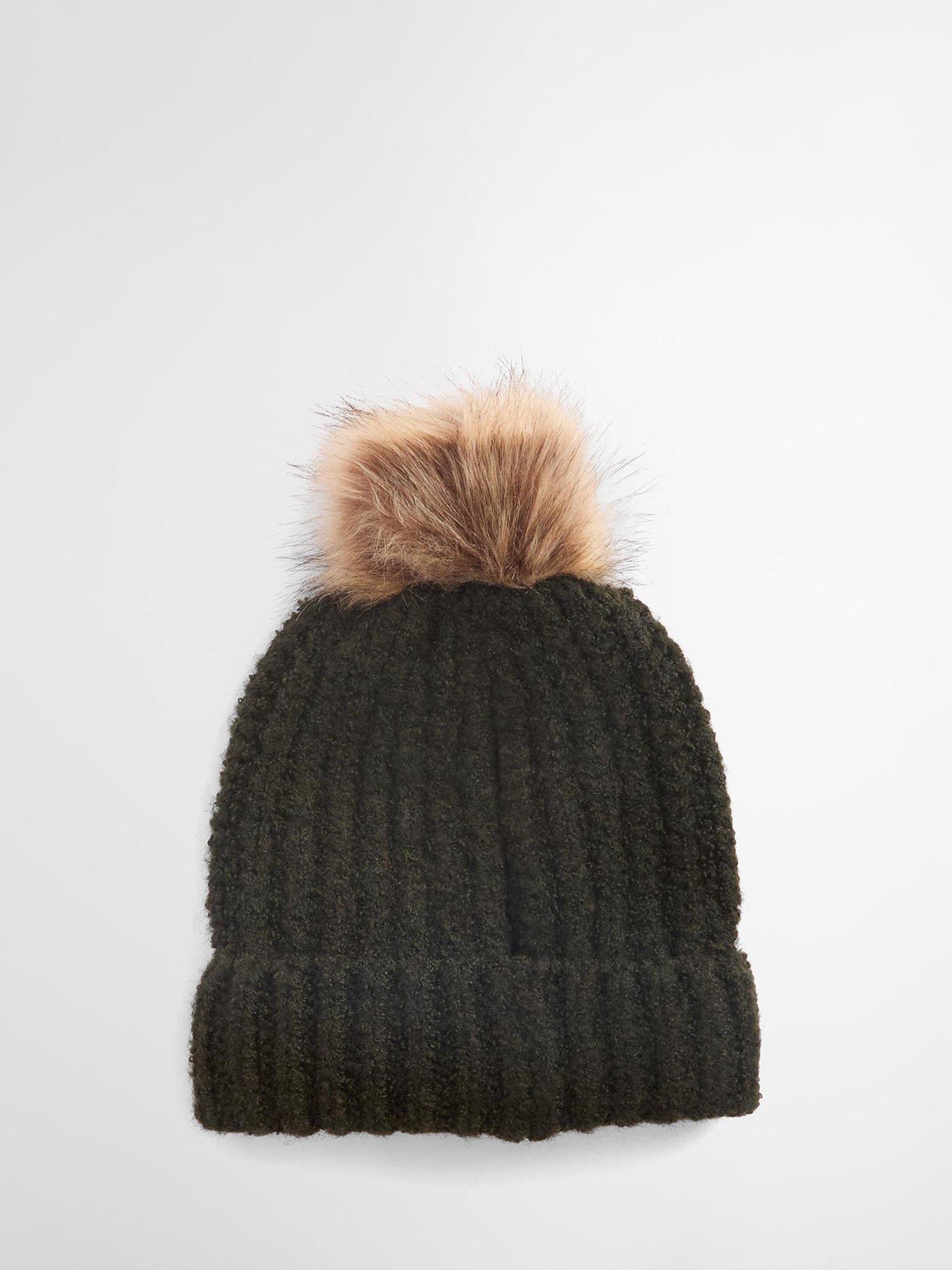 Barbour Saltburn beanie and scarf gift set, imported from the UK
