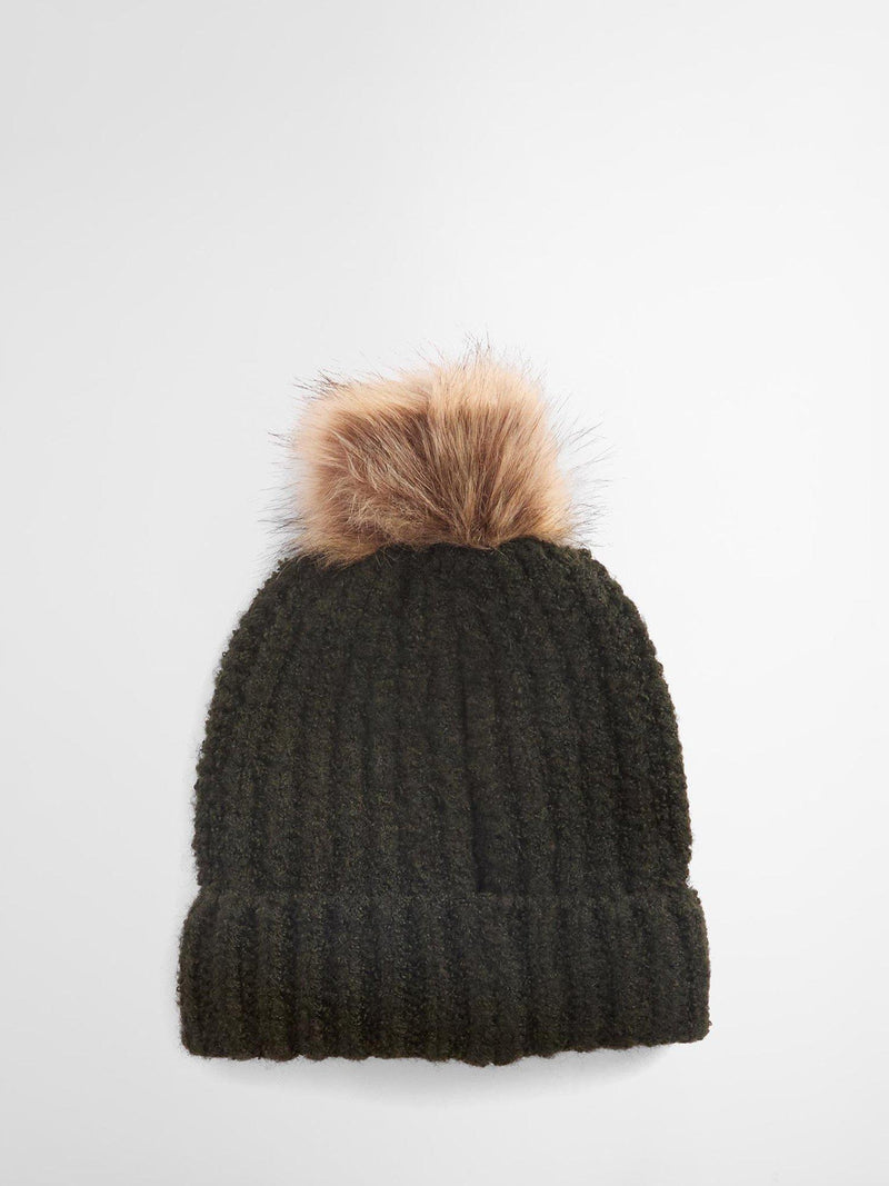 Barbour Saltburn beanie and scarf gift set, imported from the UK