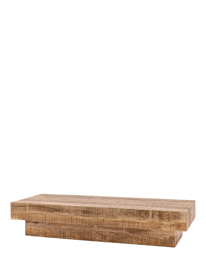 Gallery Direct Daly coffee table natural finish, imported from the UK