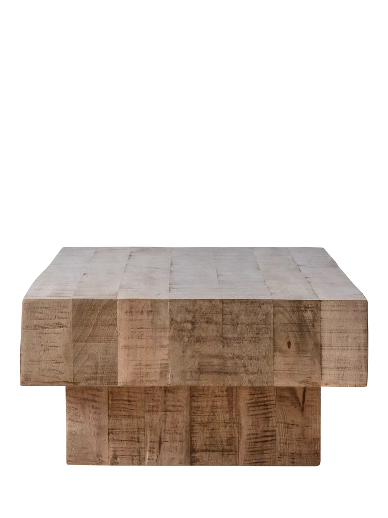 Gallery Direct Daly coffee table natural finish, imported from the UK