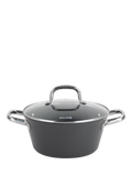 Dojo Yumi Neverstick non-stick casserole dish with lid 24cm - British product