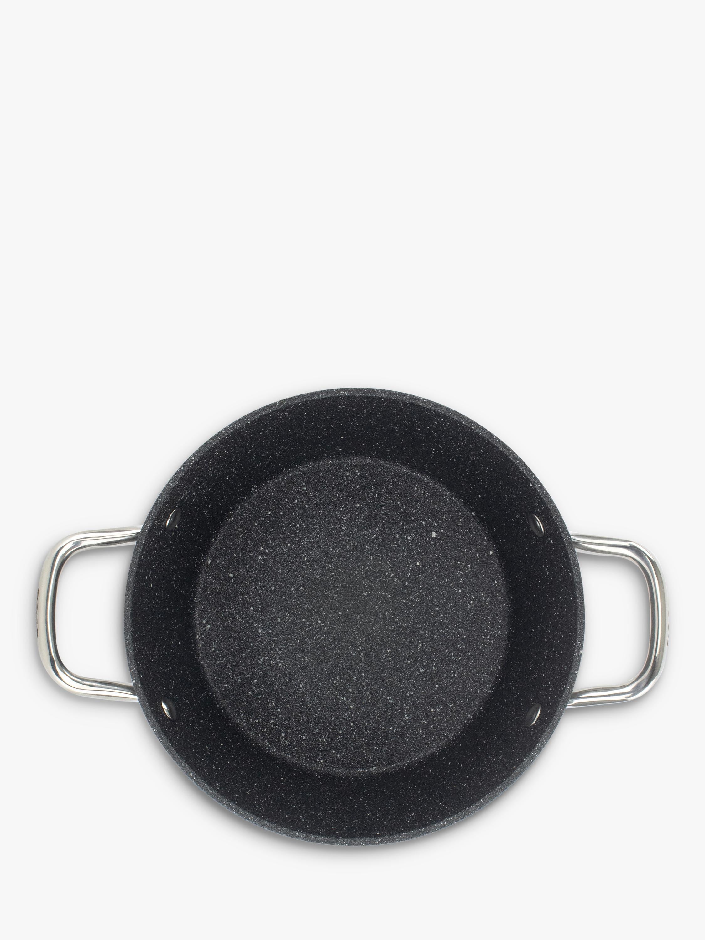 Dojo Yumi Neverstick non-stick casserole dish with lid 24cm - British product