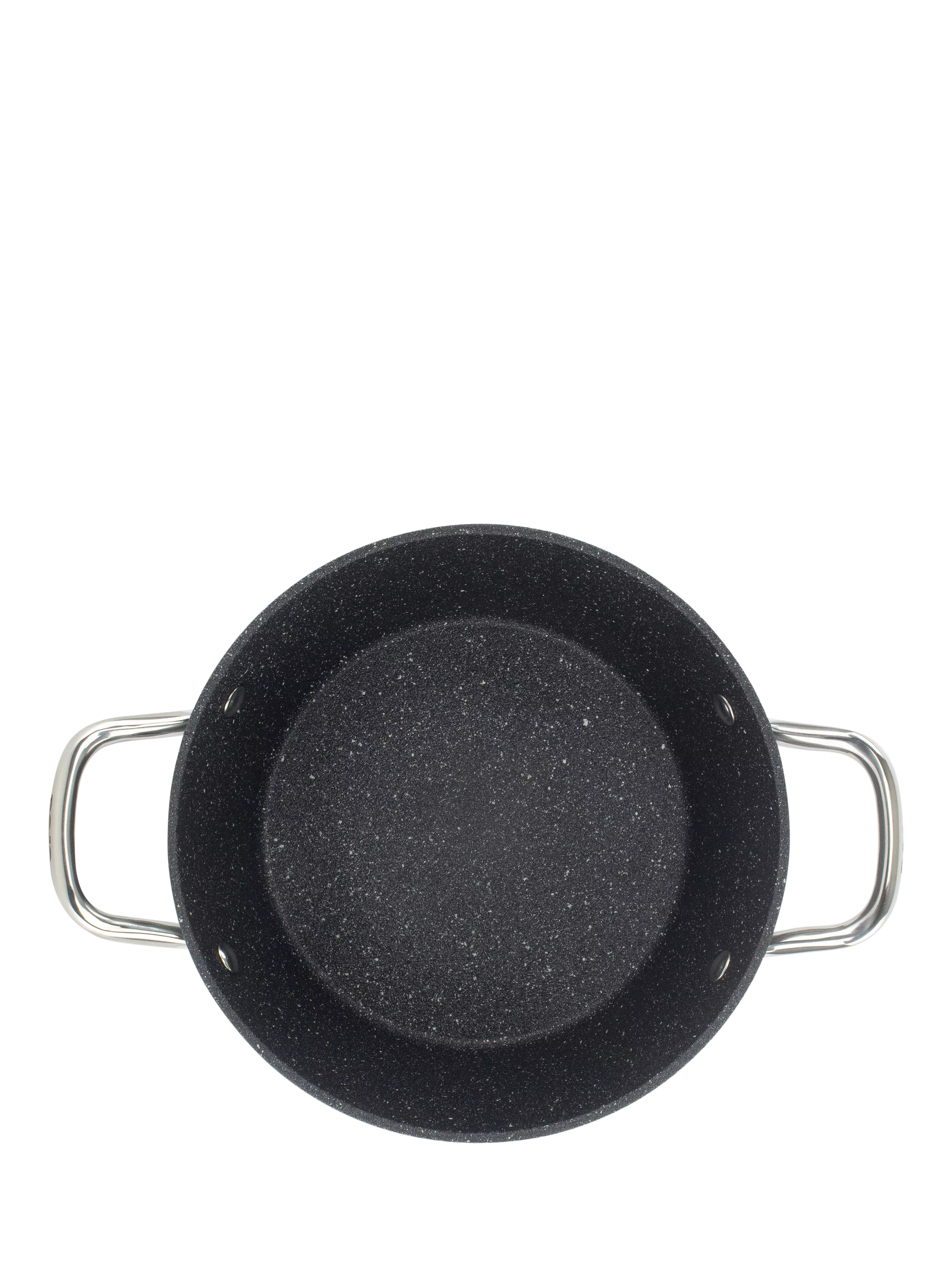 Dojo Yumi Neverstick non-stick casserole dish with lid 24cm - British product