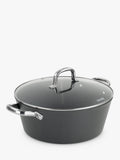 Dojo Yumi Neverstick casserole pot with lid, 32cm - British product