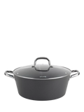 Dojo Yumi Neverstick casserole pot with lid, 32cm - British product