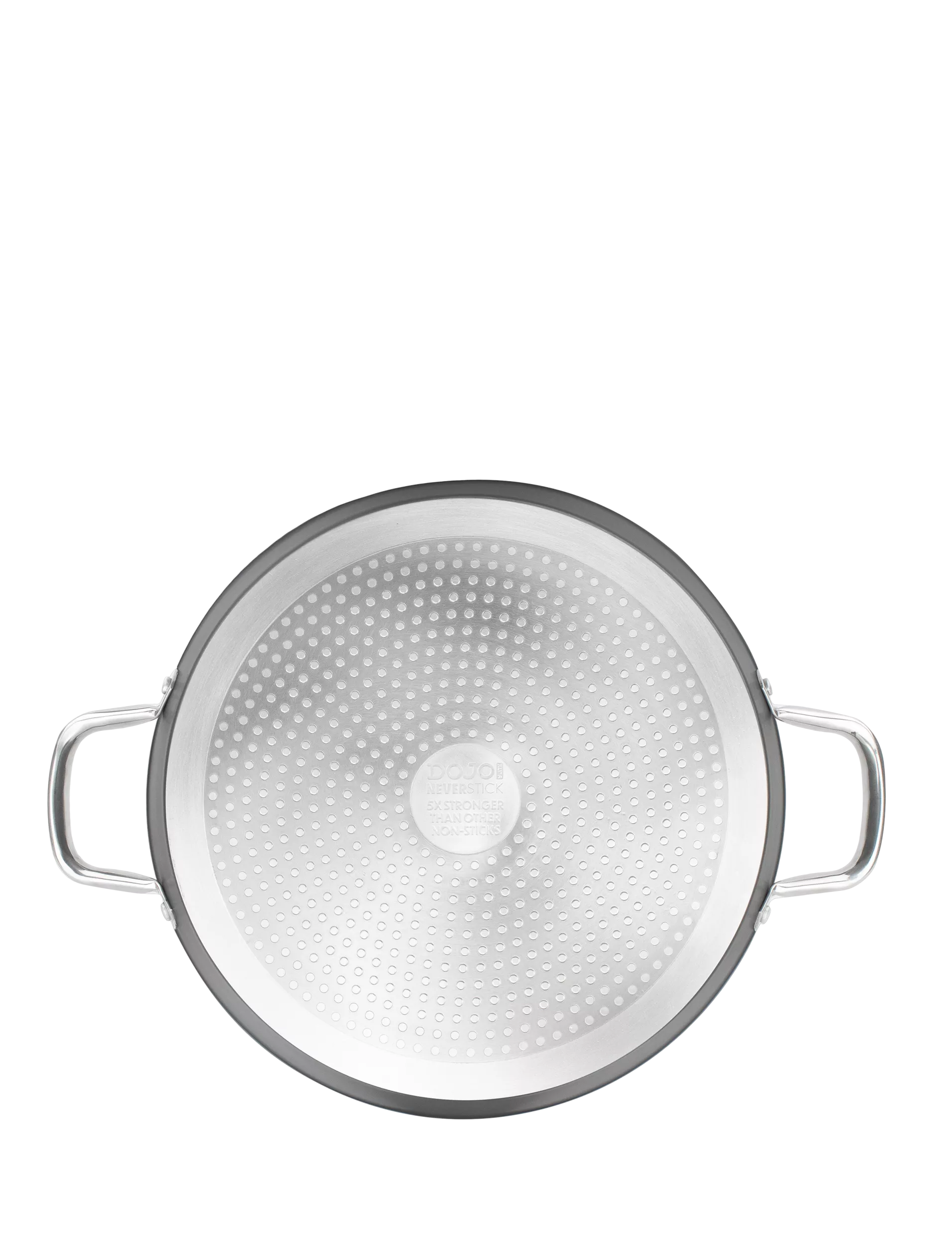 Dojo Yumi Neverstick casserole pot with lid, 32cm - British product